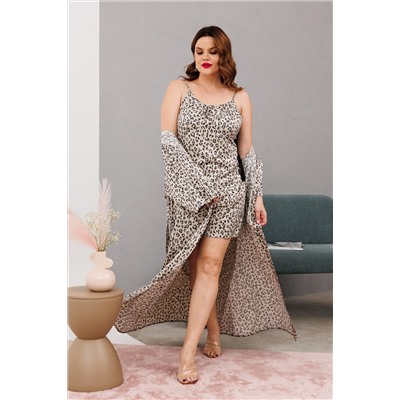 Anastasia 1189 платина, Шорты,  Топ, Халат