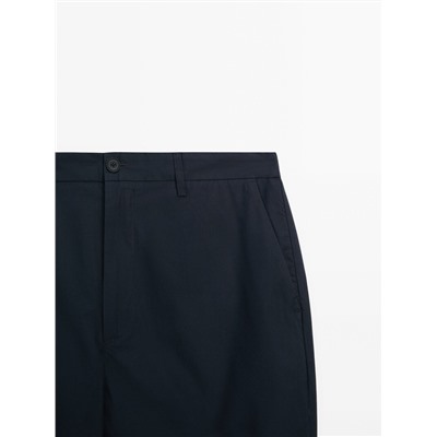 Pantalón popelín jogger fit