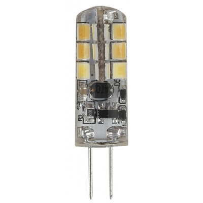 Нарушена упаковка.   Светодиодная лампа G4 1,5W 2700К (теплый) Эра LED JC-1,5W-12V-827-G4 () Б0033188