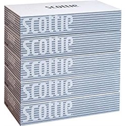 Scottie Салфетки Crecia "Scottie" двухслойные 200 шт. х 5 коробок / 12
