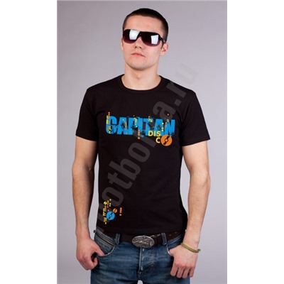 Футболка FREEdom "Capitan DISCO" светится в УФ
