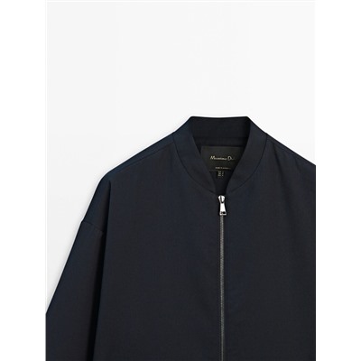 Chaqueta bomber larga