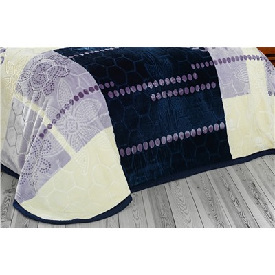 Покрывало EVLEN SUPER SOFT (двухстороннее,2слойное) п/э 220*240  евро Y 940 v10 (D-008) (Акция)