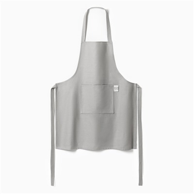 Фартук Этель Kitchen 60х70 см, цв.светло-серый, 100% хл, саржа 250 г/м2