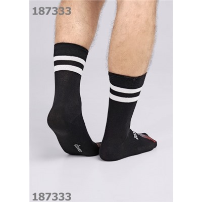 CLEVER Носки муж.К3423 23Ф хл+эл