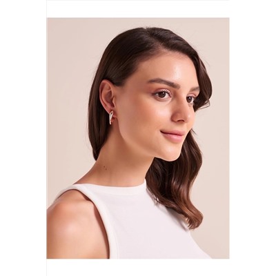 Золотая серьга-фигурка 21Y06Earring017