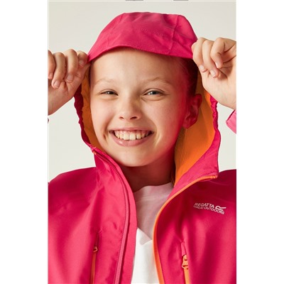 Regatta Junior Pink Highton V Waterproof Hiking Jacket