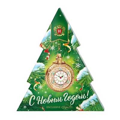 Чай новогодний «Ёлочка» зелёный, крупнолистовой, 45 г