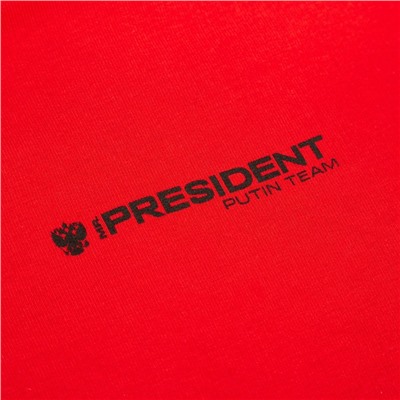 Бомбер President, размер XS, цвет красный