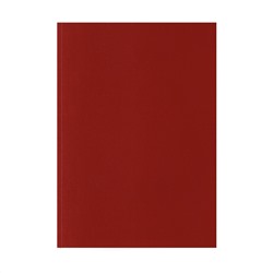 УЦЕНКА - Телефонная книга А5, 80л., кожзам, OfficeSpace "Dallas" бордовый, с вырубкой