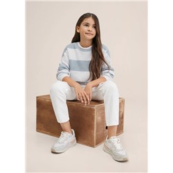 Jersey bicolor punto  -  Niña | MANGO OUTLET España