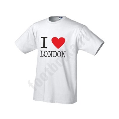 Футболка "I love London"
