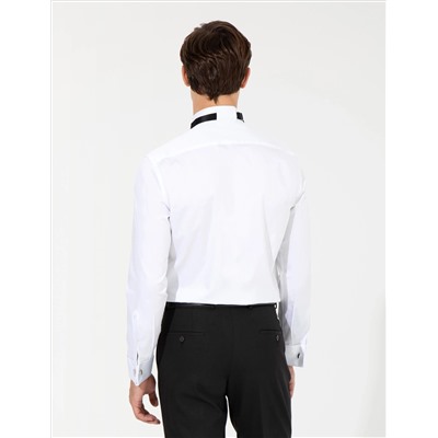 Рубашка для смокинга с белым Slim Fit