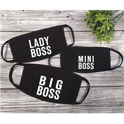 Набор масок для всей семьи "Boss"