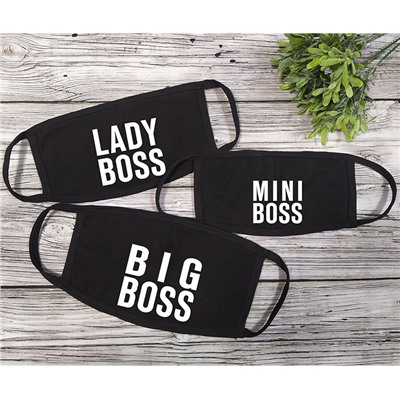 Набор масок для всей семьи "Boss"