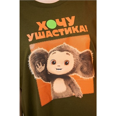 Женская туника 8373 Чебурашка Хаки