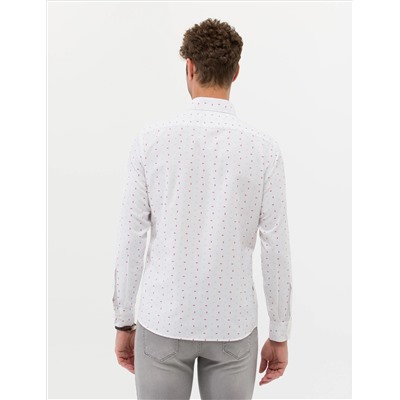 Рубашка с длинным рукавом Red Slim Fit
