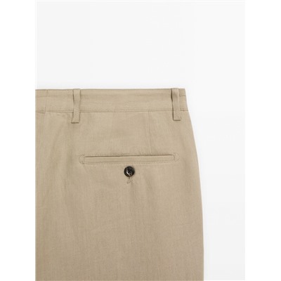Pantalón 100% lino conjunto