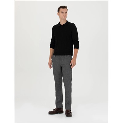 Копченой бывший. Тканевые штаны Slim Fit