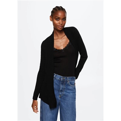 Cárdigan punto fino -  Mujer | MANGO OUTLET España