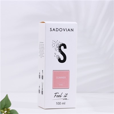 Диффузор SADOVIAN ароматический , 100 мл, SUMMER (Шампанское, амбра, персик)