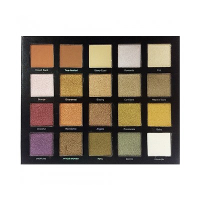 Тени HudaBeauty Allure Eyeshadow Palette 3D 20 color (1 цвет слегка поврежден)