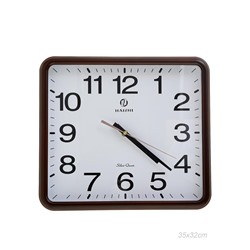 Часы настенные 35x32 см / 147S-2 /уп 20/