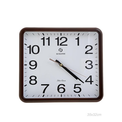 Часы настенные 35x32 см / 147S-2 /уп 20/