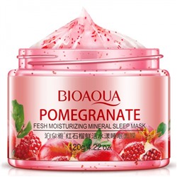 Маска ночная с экстрактом граната Bioaqua