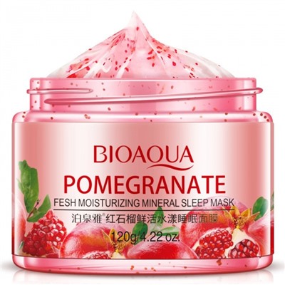 Маска ночная с экстрактом граната Bioaqua