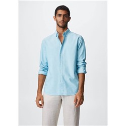 Camisa regular fit algodón -  Hombre | MANGO OUTLET España