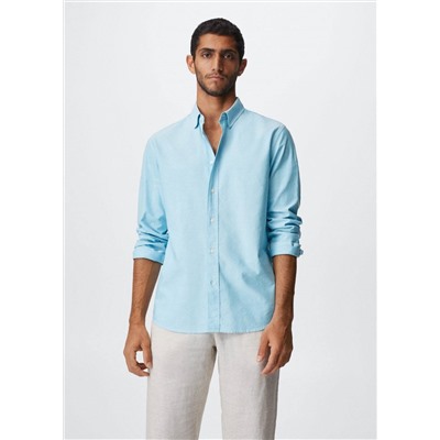 Camisa regular fit algodón -  Hombre | MANGO OUTLET España