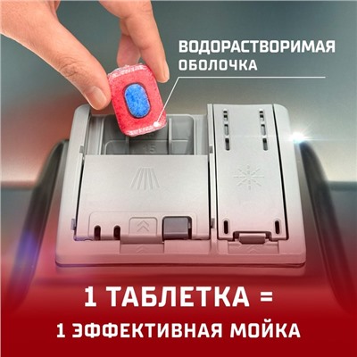 Таблетки для посудомоечных машин Somat All in 1 Extra, 100 шт