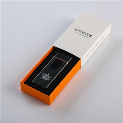 Зажигалка электронная «Лучший во всём!», USB, спираль, 3×7.3 см