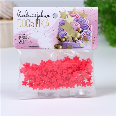 Кондитерская посыпка «Звезда», 20 г