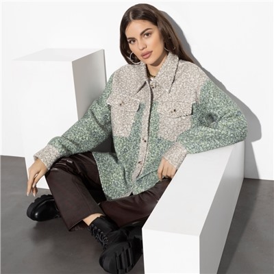 Рубашка, Нельзя не влюбиться (green beige)