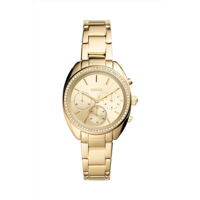 Reloj de cuarzo de acero Vale - Cronógrafo - Dorado