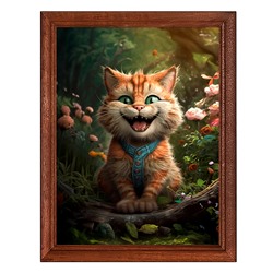 POSV-0380 Постер в рамке 17x23см Кот