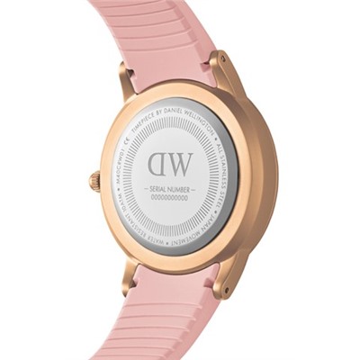 Reloj de cuarzo de silicona Iconic Motion - 40 mm - Rosa y rosa dorado
