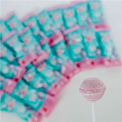 Леденец на палочке Miradent XyliPOP (клубника), 50 шт