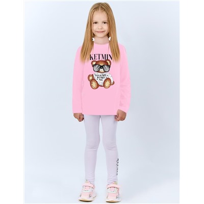 Лонгслив детский KETMIN МИШКА TOY цв.Розовый