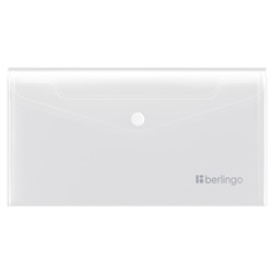 Папка-конверт на кнопке Berlingo "No Secret", С6, 200мкм, матовая