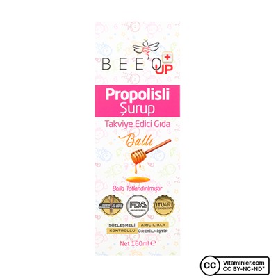 Bee'o UP ​​Сироп с прополисом 150 мл