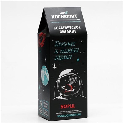 Космическое питание «Борщ», в тюбике, 115 г