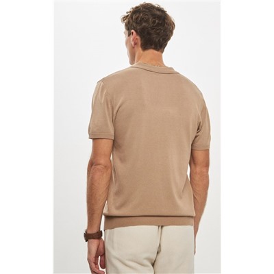 Футболка-поло P411-1560 beige