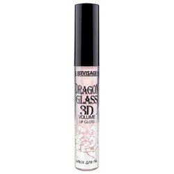 Блеск для губ LuxVisage Dragon Glass 3D Volume, тон 03 - Flamingo