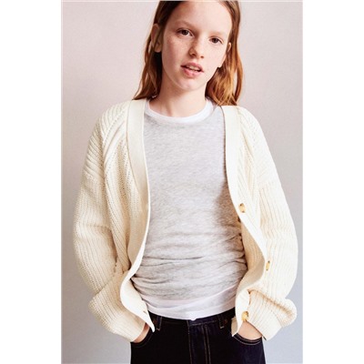 CHAQUETA PUNTO CHENILLA