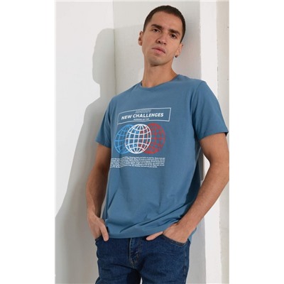Футболка P411-06-821 denim