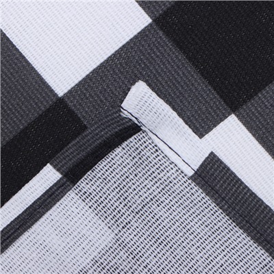 Фартук Доляна Best man black, 70×60 см, рогожка,100% хл, 160 г/м²