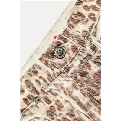 JEANS ZW COLLECTION RECTOS TIRO MEDIO ESTAMPADO ANIMAL